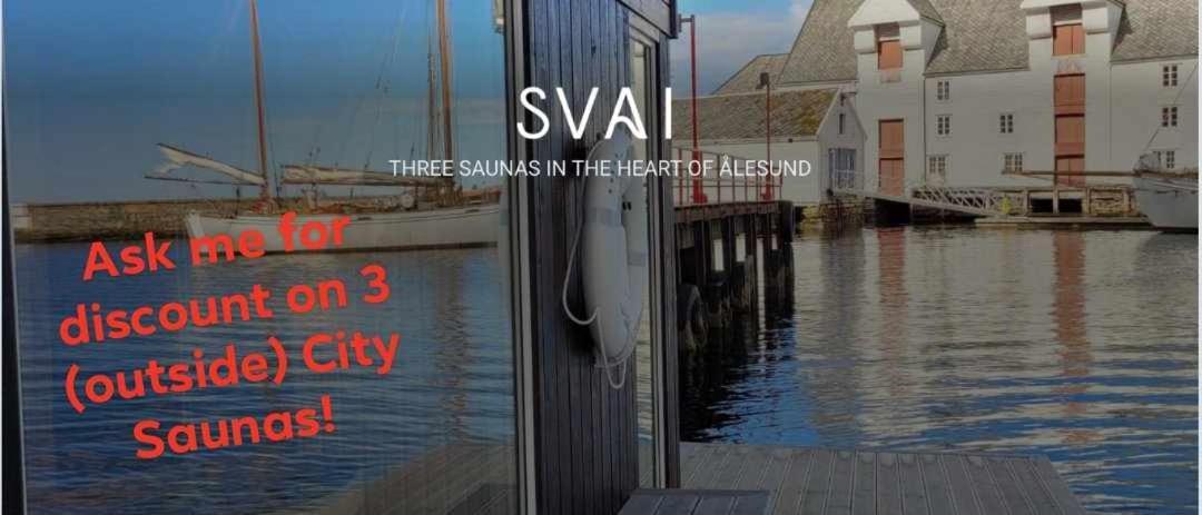 In The Heart Of Brosundet! Fully Equipped 3 Bed Room Ap Alesund Exterior photo